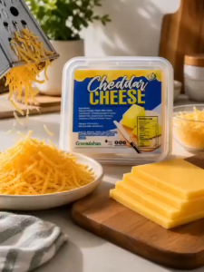 Greendahan Cheddar Cheese 165g - Low Carb Friendly