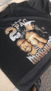 BLACK PAPER t-shirt musik distro premium TUPAC SAKUR
