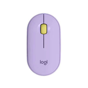 Logitech | Logitech POP M350 Silent Wireless Mouse Bluetooth Noiseless Clicks Quiet Operation for Library Night Work Home Office Laptop PC