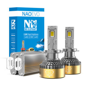 Đèn Pha LED NAO 260W 31200LM Canbus H7 H11 H4 H9 HB3 9005 6000K H8 HB4 9006 H1 H3 9012 880 Turbo Đèn Sương Mù Ô Tô 12V Lắp Đặt Phổ Thông