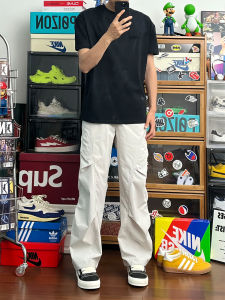 Quần Ống Loe American Style Nam Mùa Hè Mỏng Leo Núi Nhanh Khô Quần Dài Thường Ngày Cho Lính Dù Quần Áo Công Sở