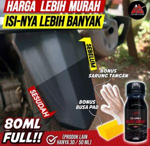 COD Black Magic Penghitam Motor Penghitam Bodi Motor Black Fic Body Motor Permanen Top Dark 80ml