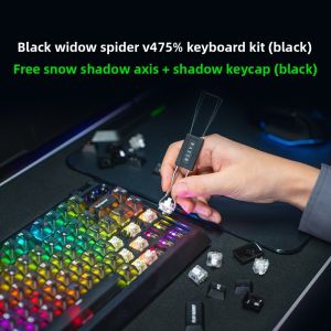 Razer | BlackWidow V4 75% Barebones 75% Layout RGB Hot-Swap Gaming Mechanical Keyboard Customization Kit