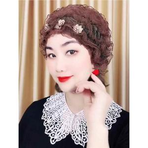 ZHENG FU | Hair Conceal White Hair Breathable Fashion Hair Cap