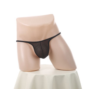 กางเกงชั้นในไร้รอยต่อสำหรับผู้ชายกางเกงในลูกไม้เซ็กซี่ทรง U แบบบางเฉียบกางเกงในขนาดเล็กไร้รอยต่อยกบั้นท้ายทรงสูงยกกระชับระบายอากาศได้ดีกางเกงในผู้ชาย