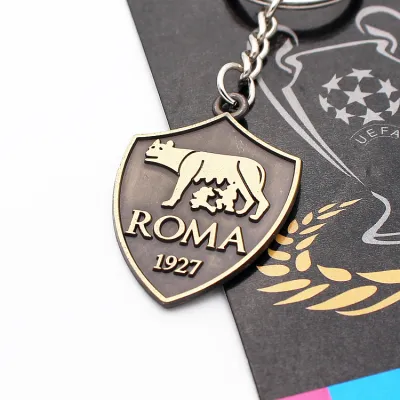 Football Fan Memorabilia World Cup Keychain Pendant Gift Juventus AC Milan Barcelona Real Madrid Soccer Fans Surroundings