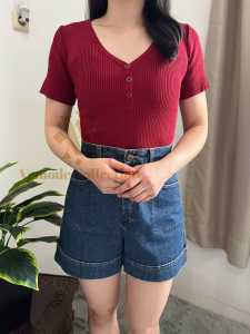 [VEMODE] #LB8 BLOUSE CASUAL KNIT IMPORT