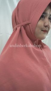 BERGO CRINGKLE PET TALI AIRFLOW L / JILBAB BERGO PET TALI CRINKLE AIRFLOW