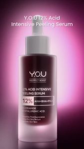 YOU PEELING SERUM 6% ACID RENEWAL AHA BHA PHA 12% ACID INTENSIVE AHA BHA PHA SERUM EKSFOLIASI PENCERAH DAN PENGHALUS KULIT PENGANGKAT SEL KULIT MATI