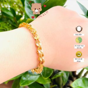 Lắc Phụng Lắc Tay Nữ Vàng Giả Đeo Không Phai Không Đen Dị Ứng Lokalo - Đeo vĩnh viễn không phai 20.02.2024