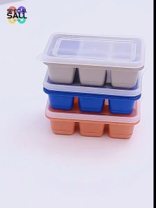 Creative Ice Cube Tray Set 6/33 Grid Ice Maker Square/Round Mold with Cover Kitchen Plastic Utensils