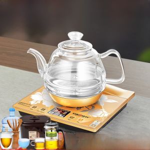 Kamjove H7 หม้อต้มน้ําไฟฟ้าแก้วอัตโนมัติด้านล่างบรรจุชากาต้มน้ําต้มน้ําอย่างรวดเร็วพร้อมระบบปิดอัตโนมัติ