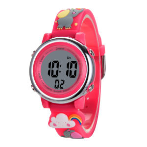 H120 Childrens Cartoon Sports Watch Alarm Clock 30M Waterproof Kids Smartwatch Student Boys and Girls LED Electronic Watches