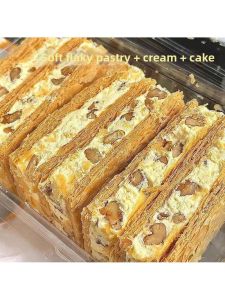 Snacking Cream Filled Napoleon Pastry