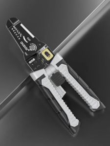 Kìm tuốt dây điện 4mm bằng thép gió HSS lò xo ẩn đa năng 10 trong 1