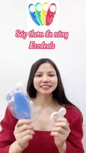 Sáp thơm khử mùi đa năng ECODEALS Curve Fresher - Tòa nhà khách sạn phòng gym sân bay rạp phim