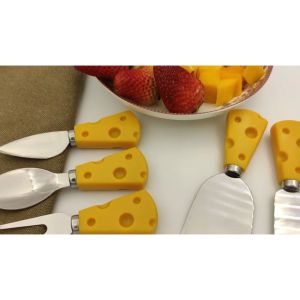 Set 6 dao dĩa thìa phô mai siêu cute ăn hoa quả phụ kiện chụp ảnh đồ ăn-HAUSE