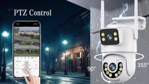 IPC360 Home 4K 8MP WiFi Camera Auto Tracking Outdoor Video Surveillance Home Security Protection CCTV IP Camera