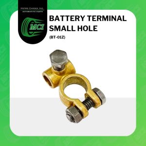 BATTERY TERMINAL Small Hole Plated BT-01Z Heavy Duty Zinc Clamp Clip Truck Trailer Car Motor Vehicles