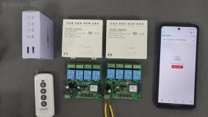 4 Channel WiFi Smart Relay Switch Module Tuya Smart Life 10A/Ch 16A/Total RF433 Voice Control Alexa Google Home Automation