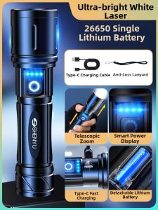 SHENYU | Bright Portable Multi-functional LED Torch