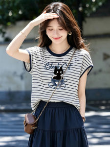 V.C.I | Color Block Stripes T-Shirt