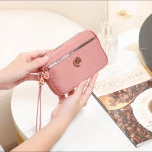 DEOBAGS PIOMA CELINA ROSE GOLD / TAS PIOMA SELEMPANG MINI 3 RES WATERPROOF / DOMPET HP SELEMPANG WANITA / TAS SIMPLE NYLON PIOMA CELINA 00D006