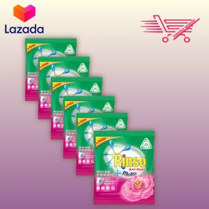 MURAH: RINSO bubuk40g anti noda+Molto rose fresh 1x kucek 1RENCENG