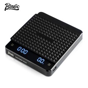 BINCOO Coffee Electronic Scale Coffee Bean Weighing Scale Hand Brewing Timing Coffee Scale Special Coffee Utensils