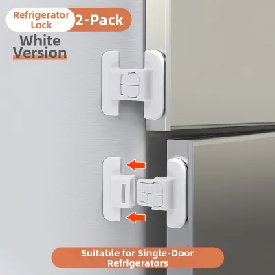 Child Safety Refrigerator Door Lock Clip