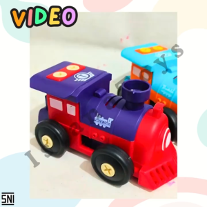 MwnToys Mainan Bongkar Pasang Retro Train Kereta Engineer DP19