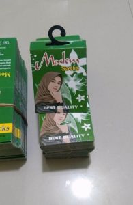 kertas label kaos kaki muslimah isi 100 lembar gambar real pick peking rapih