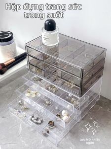 Acrylic Multi-layered Jewelry Box
