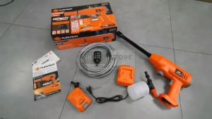 มีตัวเลือก 50319 INF-35WG ปืนอัดฉีดไร้สาย 20V รุ่นใหม่ 35บาร์เต็ม พร้อมใช้ มีสายดูดน้ำจากถังให้ 5 เมตร pumpkin