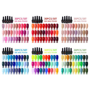 NAILCO 15ml 10/20/30pcs Nail Gel Polish 333 Colors Blue UV&LED Gel Varnish Nude Red Soak Off Semi Permanent UV Nail Gel Varnish