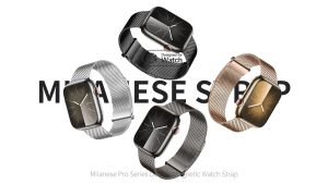 Dây Đeo Thép Lưới DUX DUCIS Milanese Pro dành cho Apple Watch thép không gỉ SUS444 cao cấp chống rỉ chống phai màu