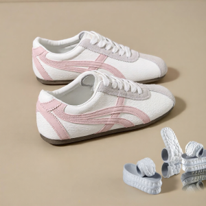 La Chapelle | Flat Soft Casual White Sport Shoes