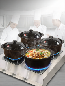 Heat Resistant Small Casserole No Cracking For Home Gas Stove