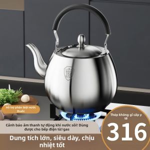 Bình Nước Hót Có Còi Inox 316 Đức