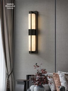 DAIWEIYA | Luxury Marble Waterproof Outdoor Wall Lamp