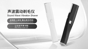 Womens Electric Facial Shaver Facial Exfoliator Body Shaver for Body and Leg Hair Removal with 2 Replacement Blades