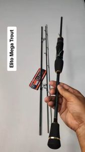 Joran Travel Rod Elito MEGA TROUT Ring Fuji 604 654 Baitcasting