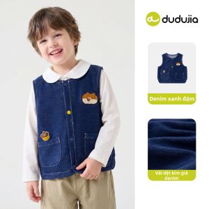 DUDUJIA | Áo Gile Jean Mới Cho Bé Thu
