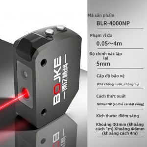 BOJKE | Công tắc quang điện đo khoảng cách chính xác 4m Đầu ra 485