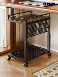 Moveable Desktop Computer Tower Stand