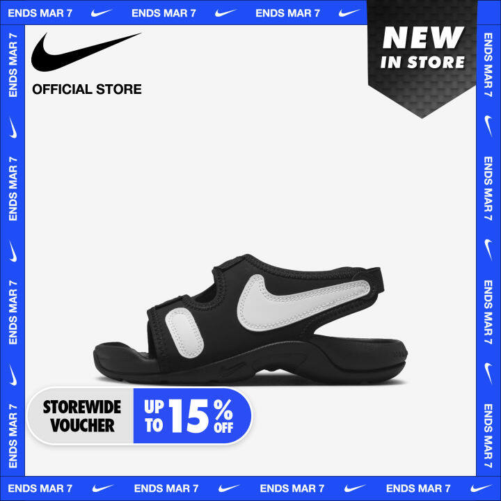 Nike Sepatu Sandal Anak-Anak Sunray Adjust 6 PS - Hitam [DX5545-002 ...