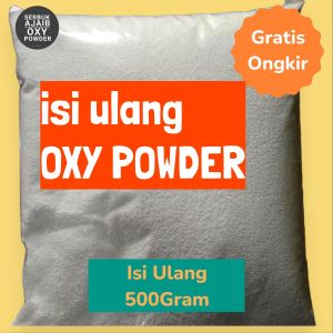 Oxy Powder penghilang noda membandel / Serbuk Pembersih Pakaian 500Gram