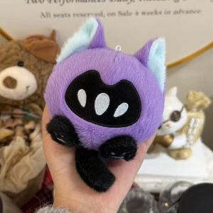 YF VALORANT Omen Cat Plushie Squishy Toy Cute Game Merch Plush Squeeze Ball Stress Relief Bag Charm FY
