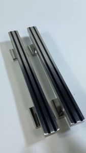 paket pintu depan daun pintu2 model kupu tarung isi 4 buah gagang pintu rumah dan lock body kunci/pilihan panjang 33cm 45cm dan 45cm bahan stainless anti karat