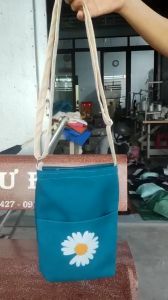 Túi Nhỏ XinhStore Có Ngăn Ngoài Bản Dây Dài Đeo Chéo